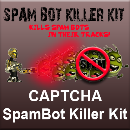 SpamBot Killer Kit (CAPTCHA)